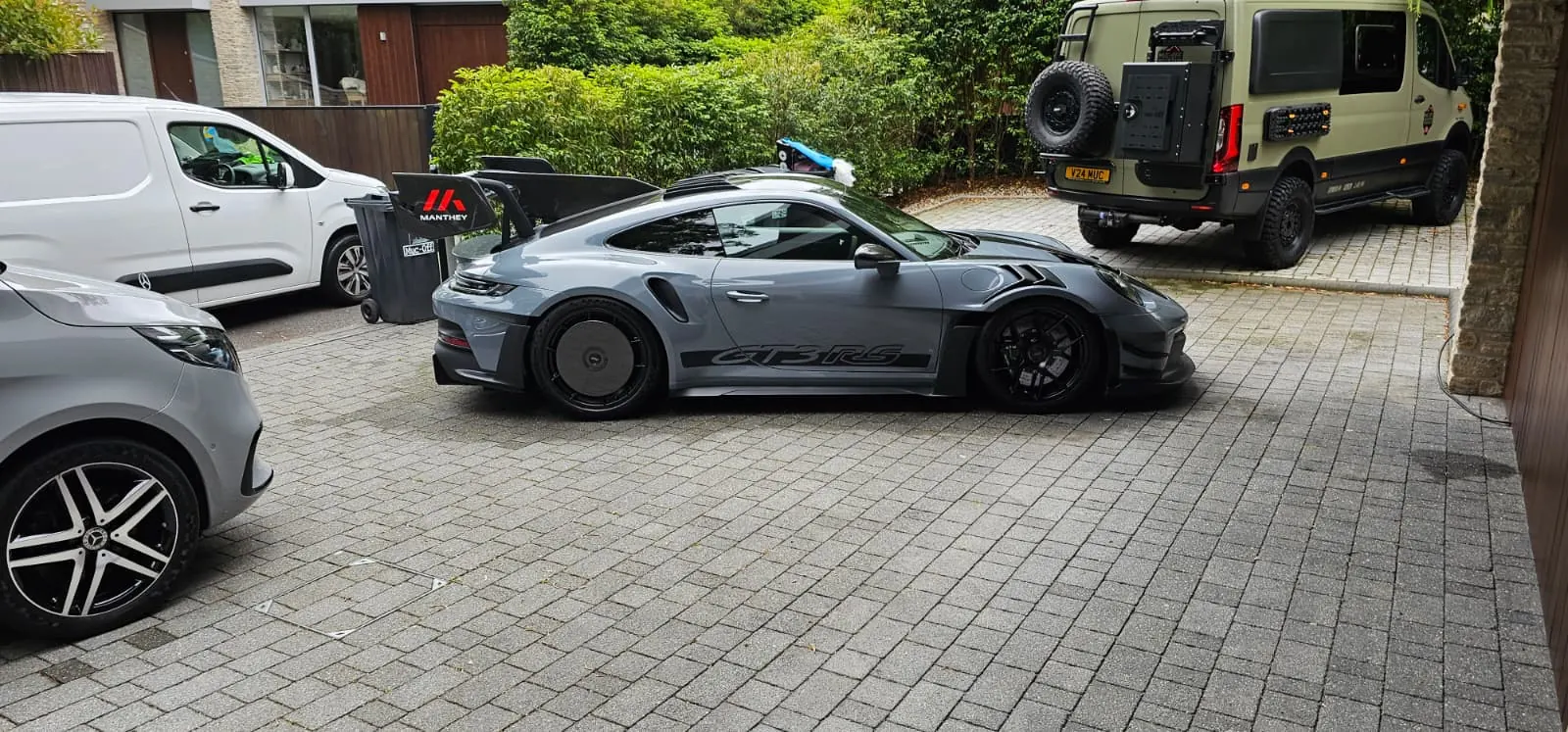 Porsche 911 GT3 RS cleaned by Platinum Car Cleaning during a mobile prestige car visit